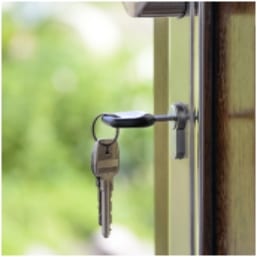 Image of Keys in Doors